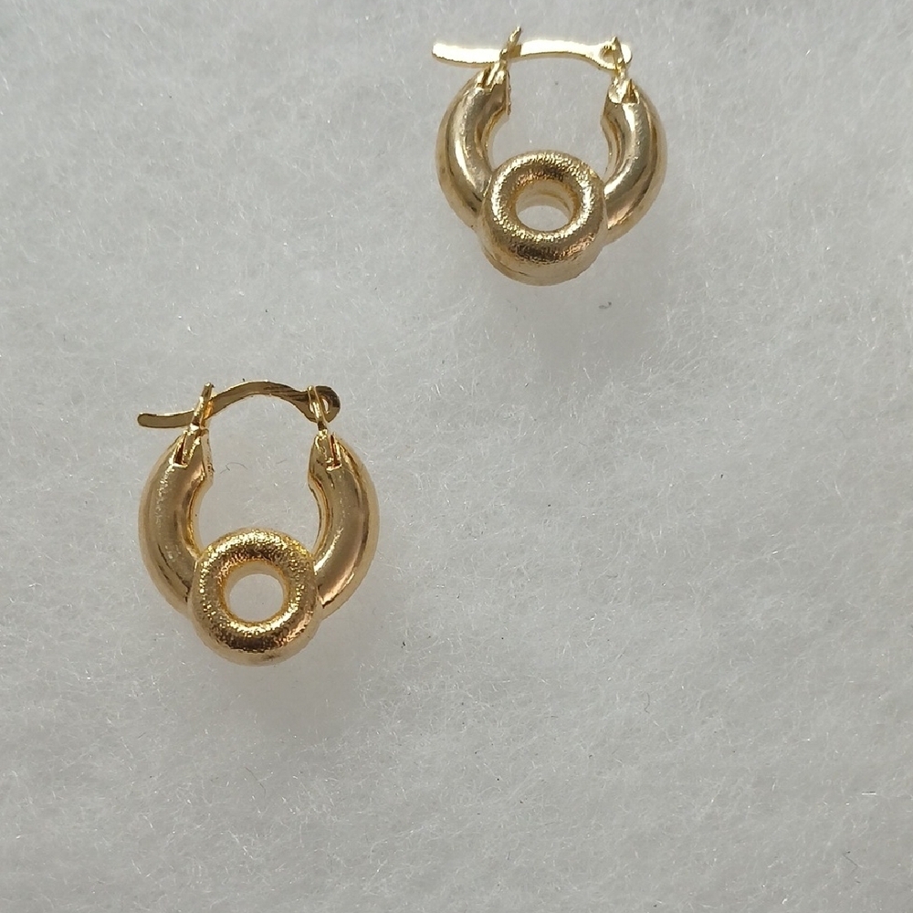 Elegant Gold Hoop Earrings